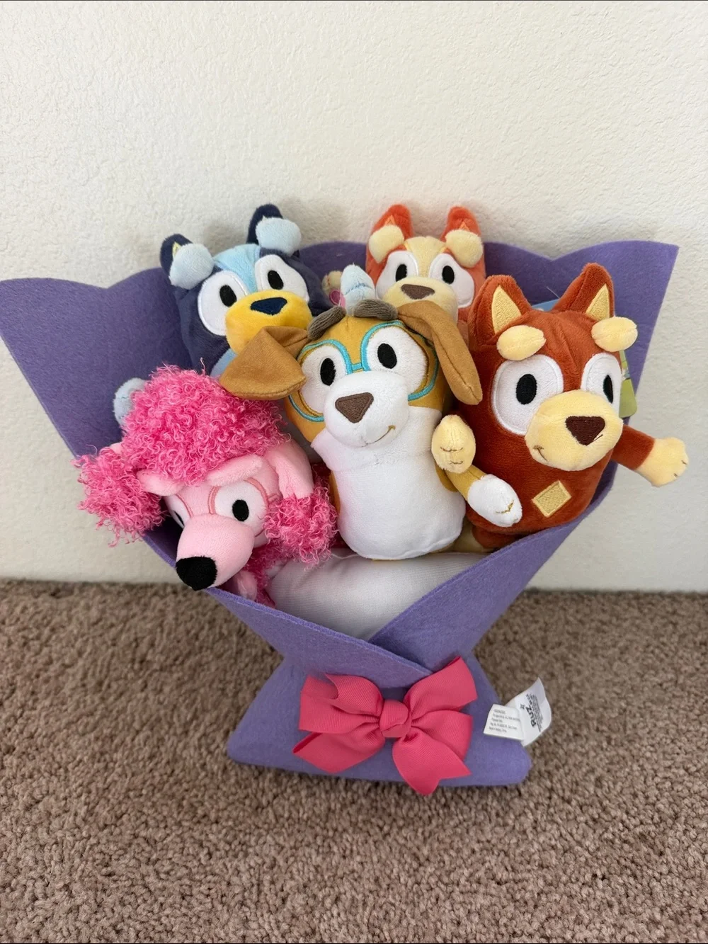 Plush Character Bouquet - Multicolor Plush Toy Gift